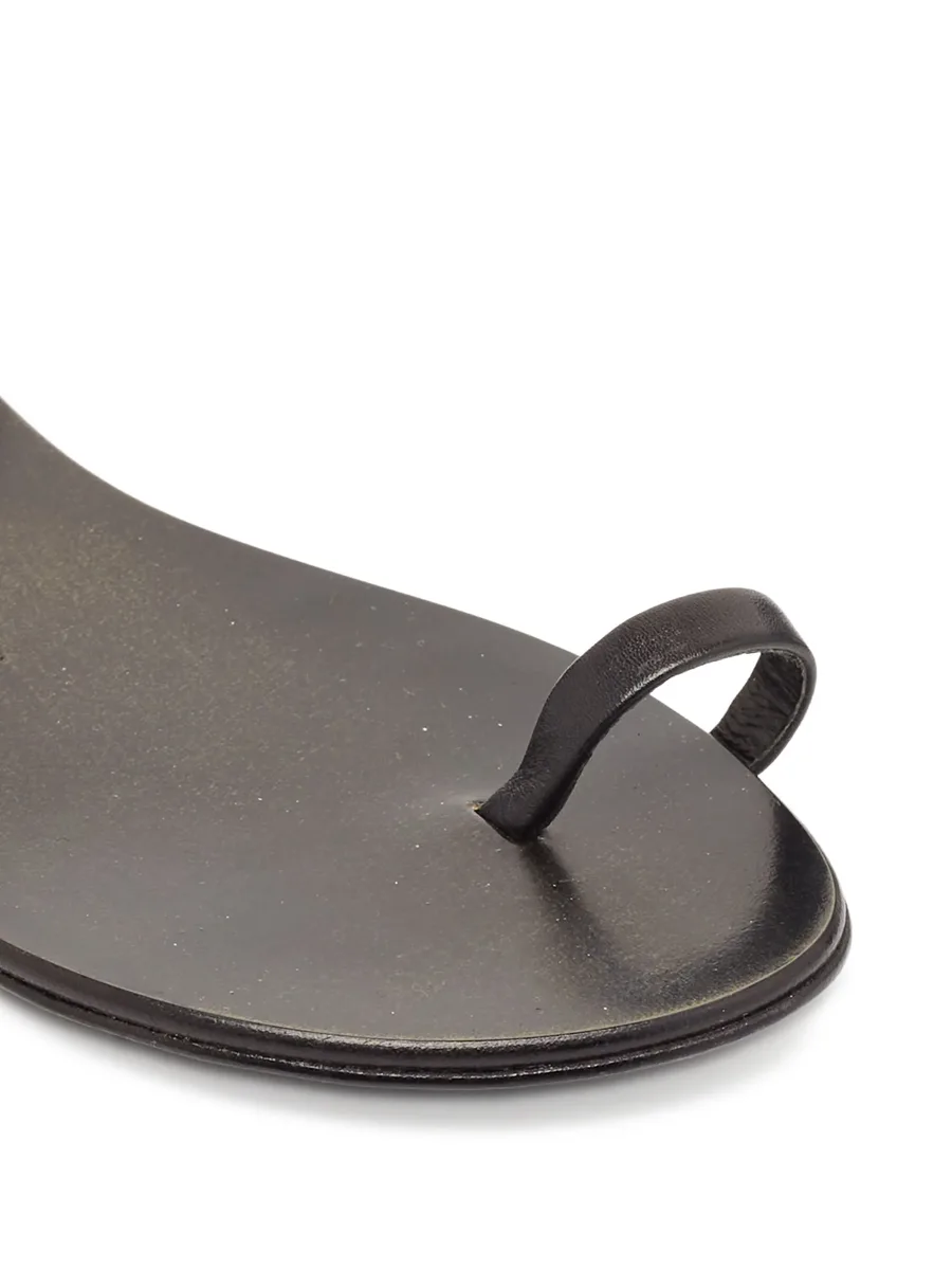 crystal-embellished flat sandals 13
