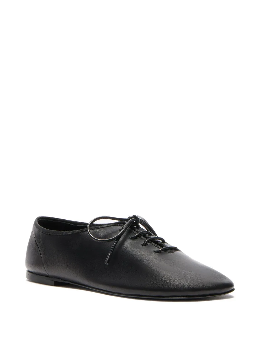 Glove lace-up ballet flats 3