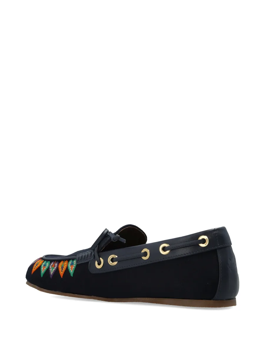 embroidered eyelet sneakers 5