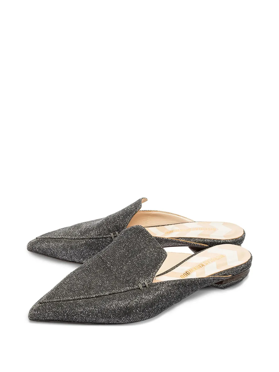 pre-owned Beya pointed-toe mules 5