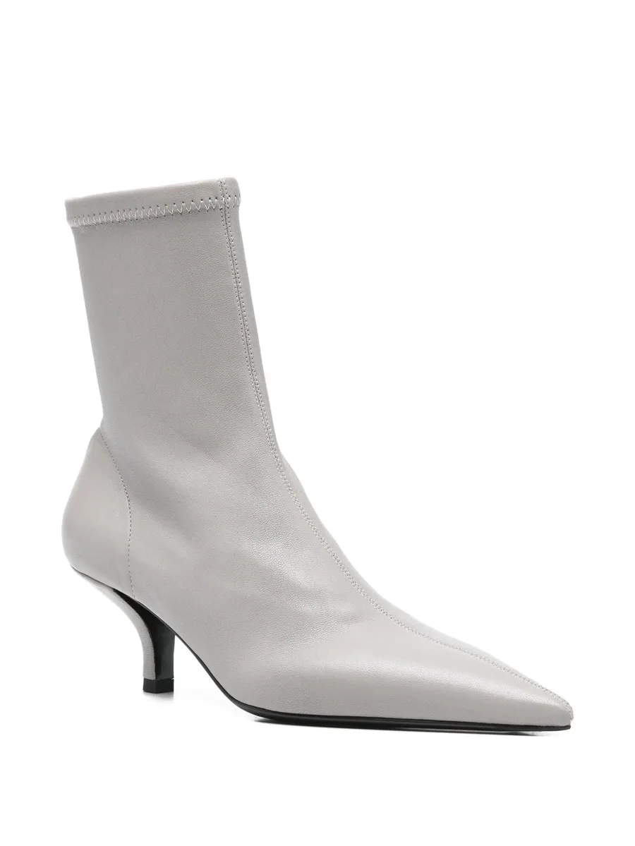 pointed-toe leather boots 3