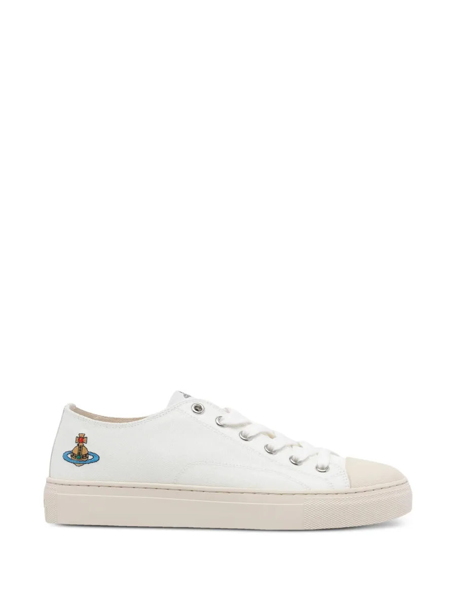 кроссовки Plimsoll с вышивкой Orb 1