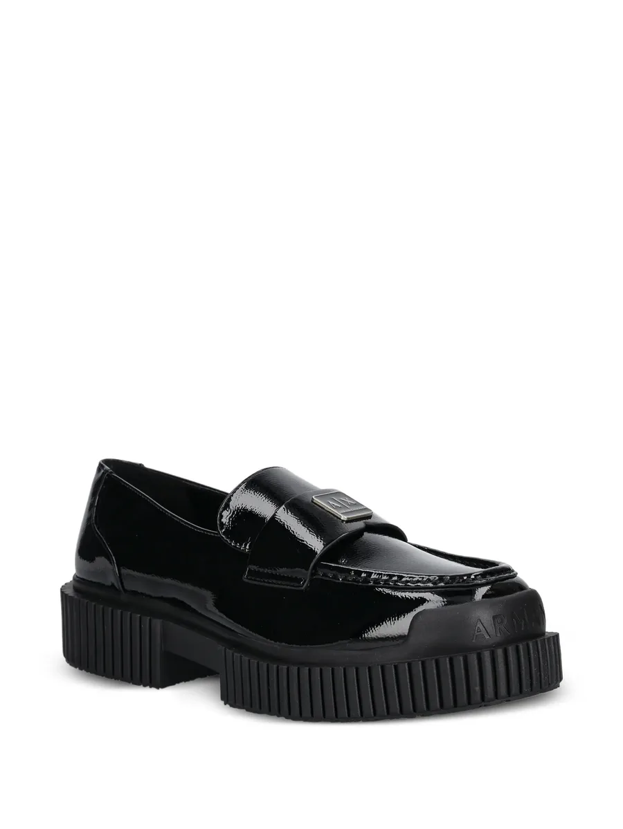 logo-plaque loafers 4