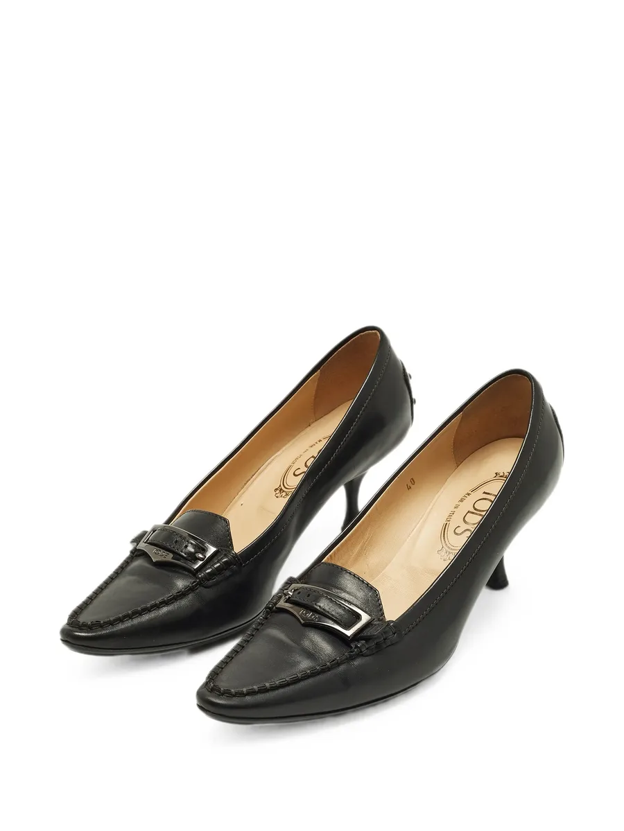 leather buckled  loafers 7