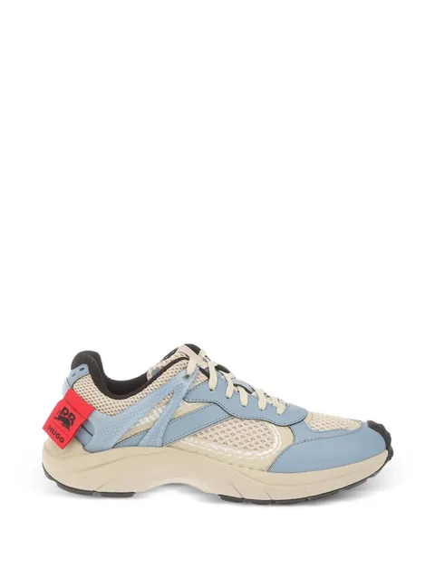 panelled sneakers