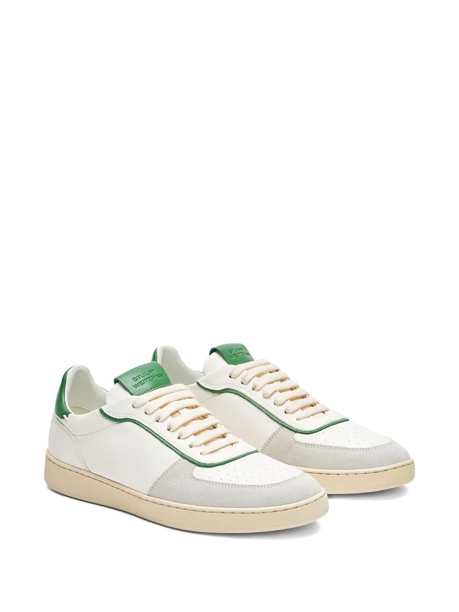 perforated derby sneakers 4