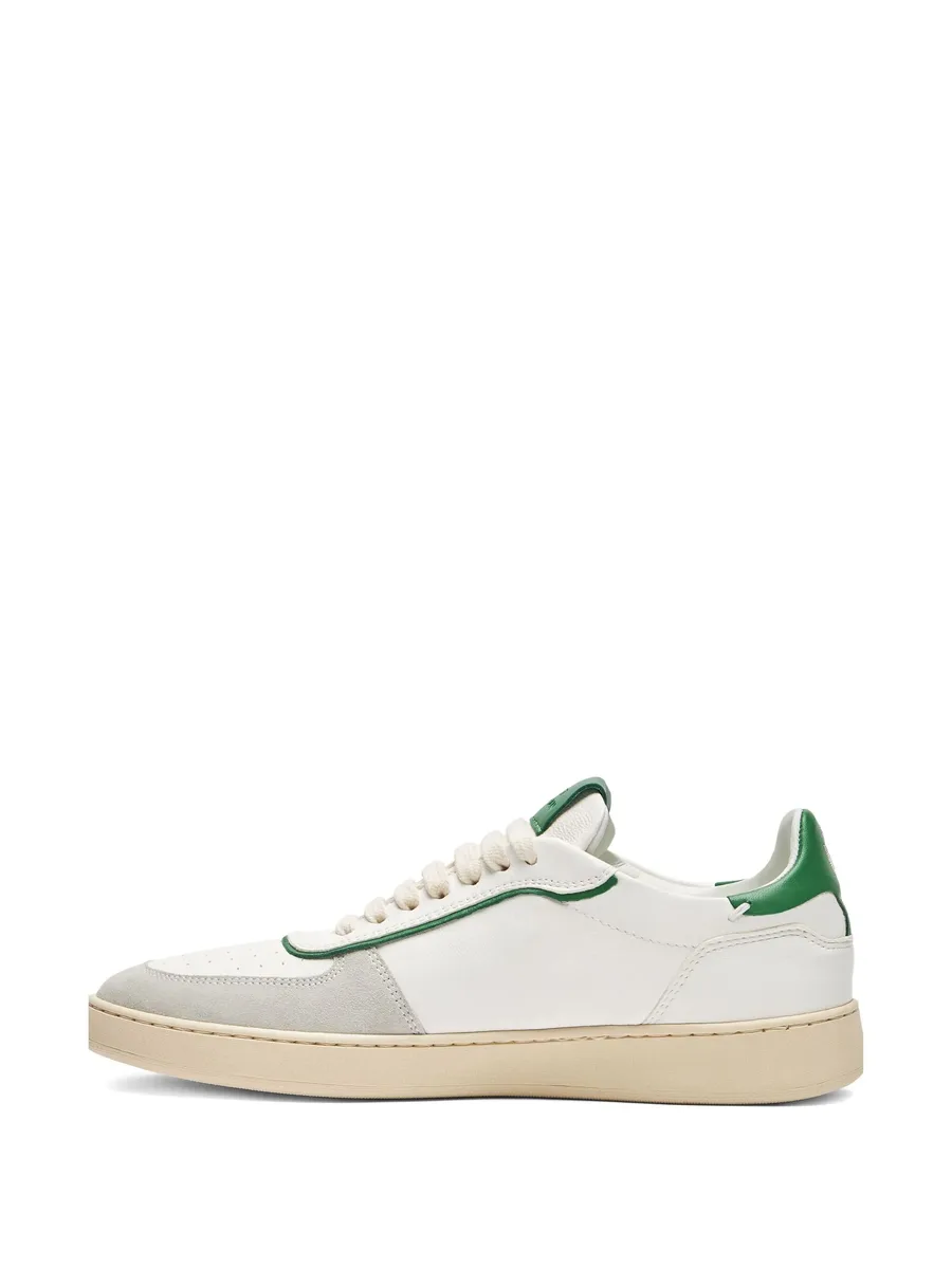 perforated derby sneakers 8