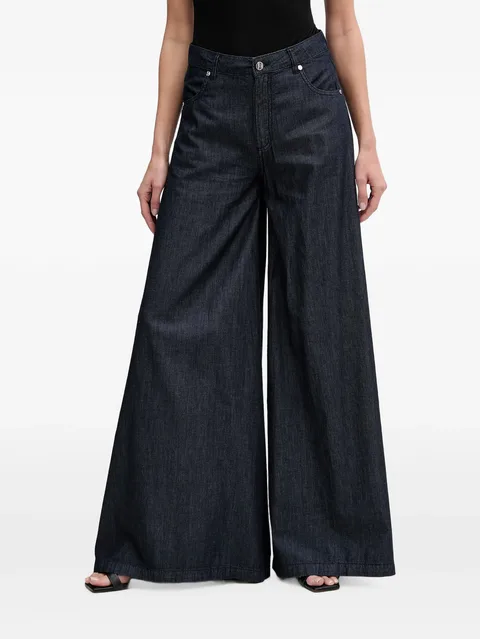 wide-leg jeans