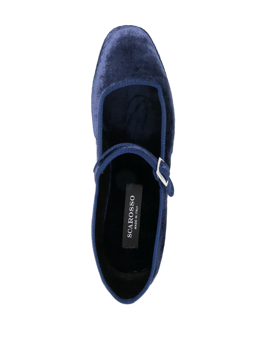 Petra velvet ballerina shoes 10