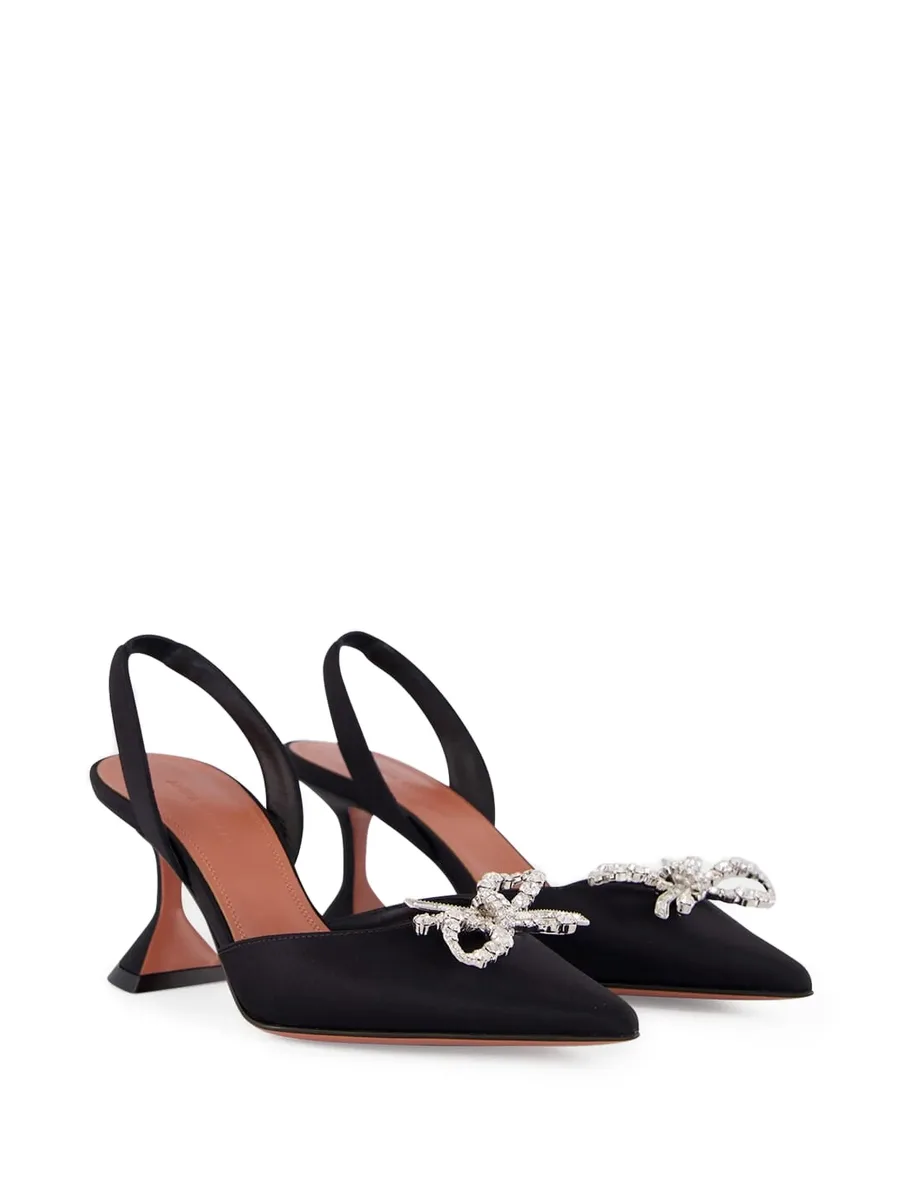 Rosie crystal-embellished slingback pumps 3