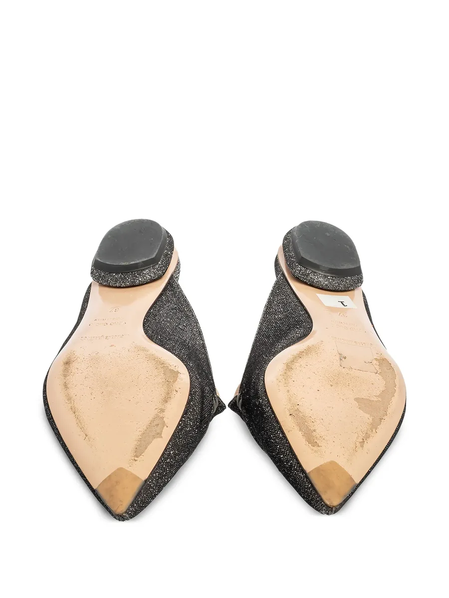 pre-owned Beya pointed-toe mules 9