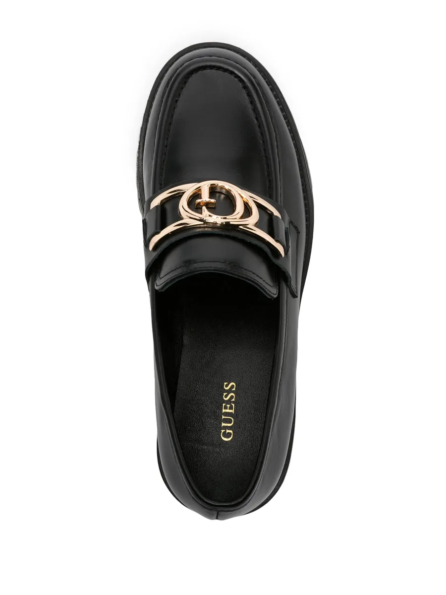 Ilary logo-plaque loafers 8