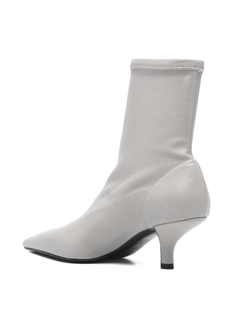 pointed-toe leather boots 5