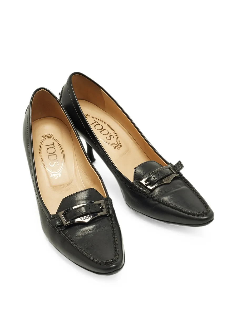 leather buckled  loafers 9