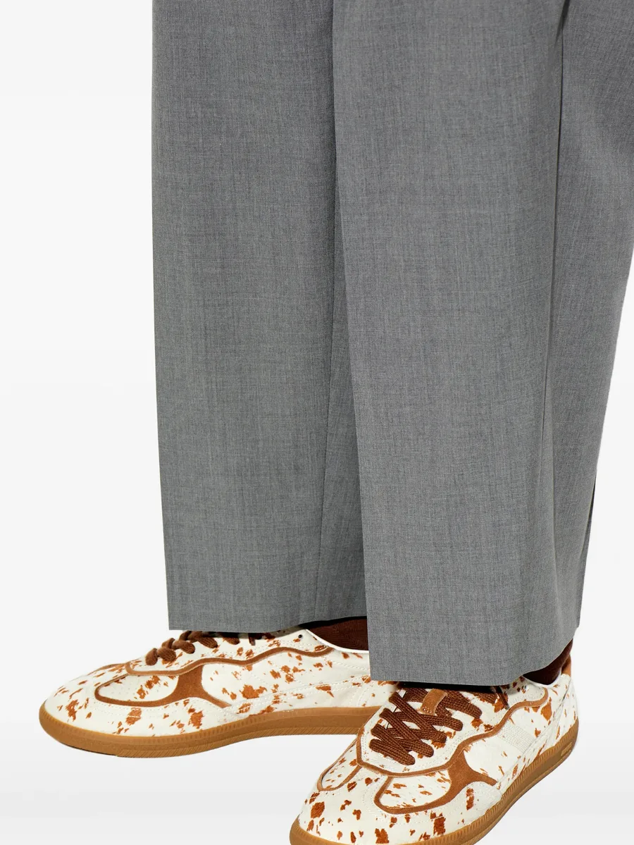 Tb.490 patterned lace-up sneakers 9