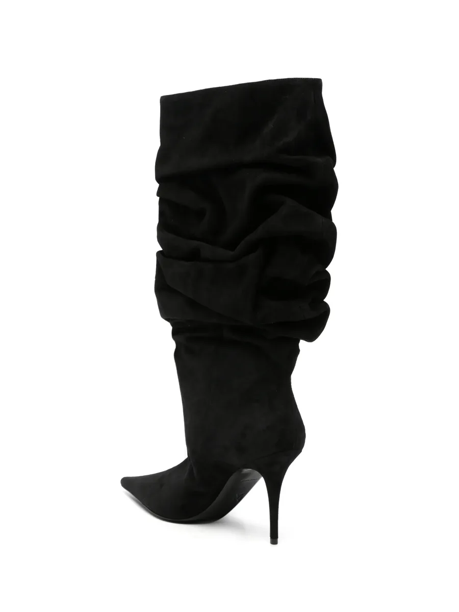 Anok slouched suede boots 3