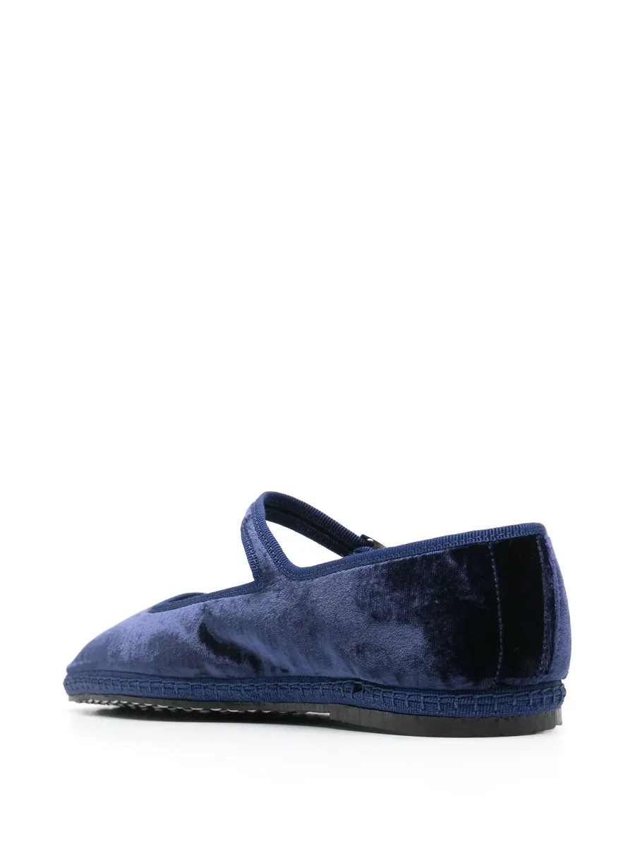 Petra velvet ballerina shoes 7