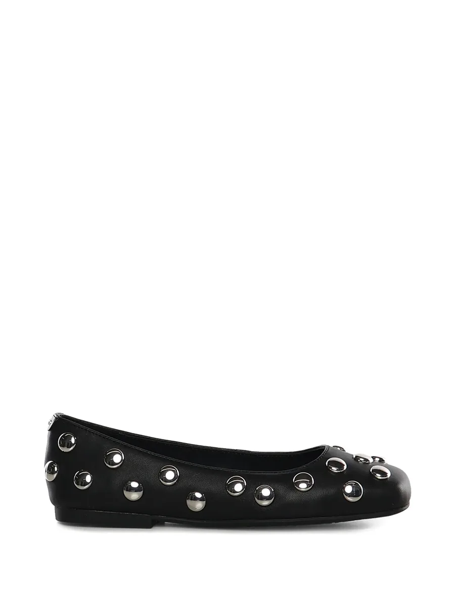 studded leather ballet flats 1