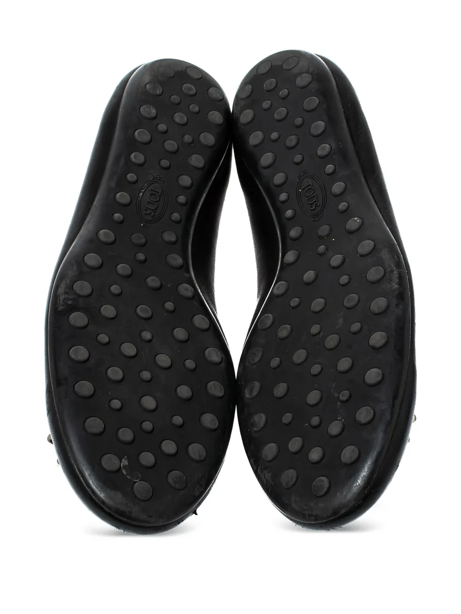 stud-detail leather ballet flats 6