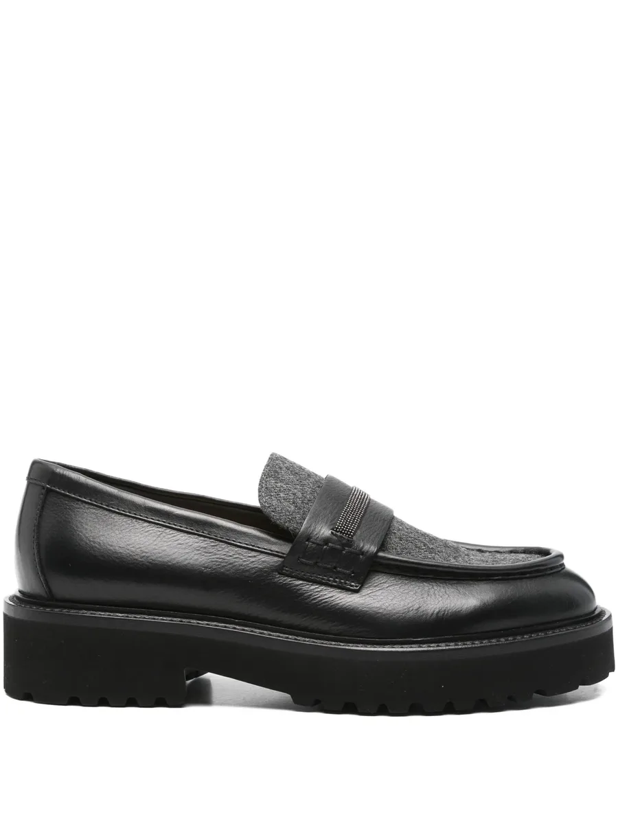 Bermeo penny-slot loafers 1