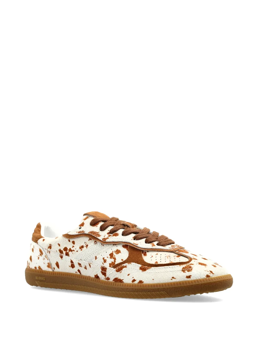 Tb.490 patterned lace-up sneakers 3