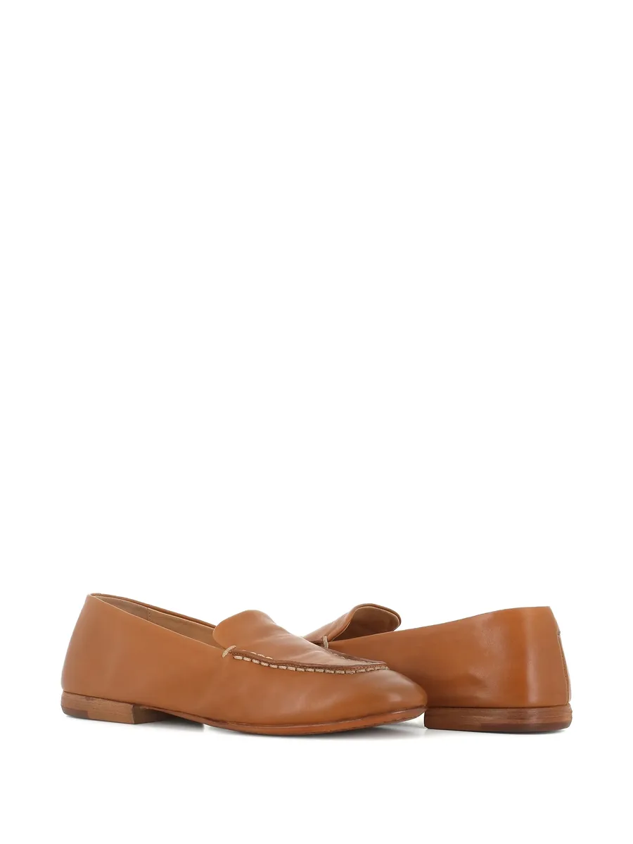 topstitch detail loafers 3