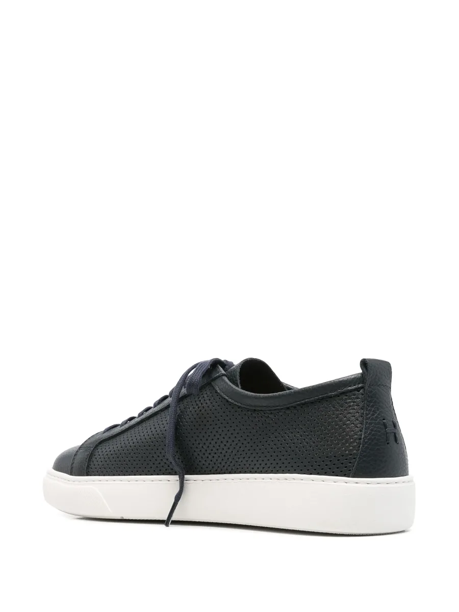 perforated-design sneakers 6