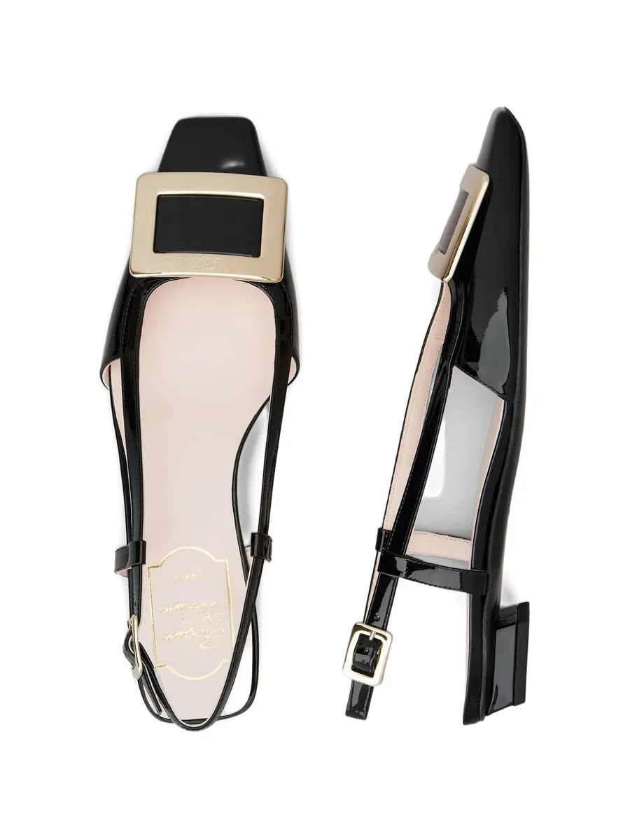 Belle Vivier slingback flat pumps 7
