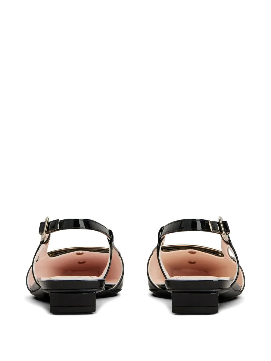 Belle Vivier slingback flat pumps 3