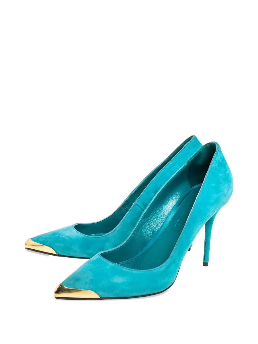 100mm pointed toe tip pumps 3