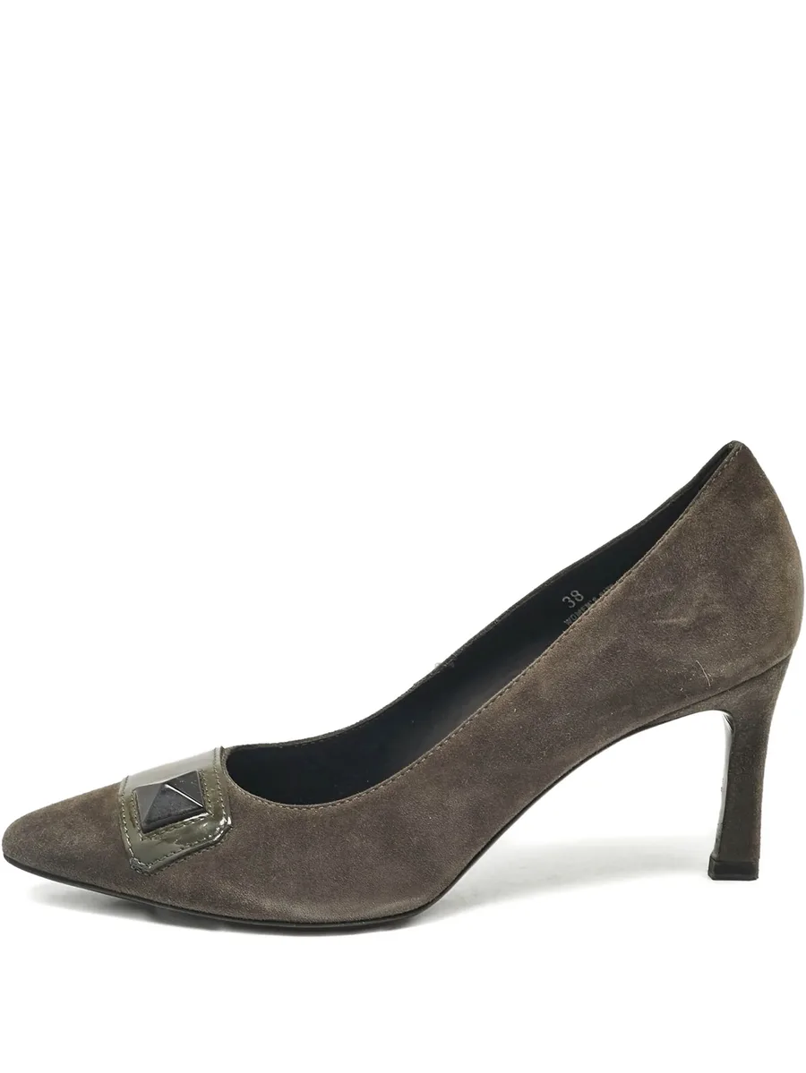 75mm suede pumps 2