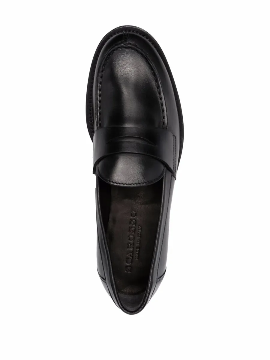 Harper leather penny loafers 8