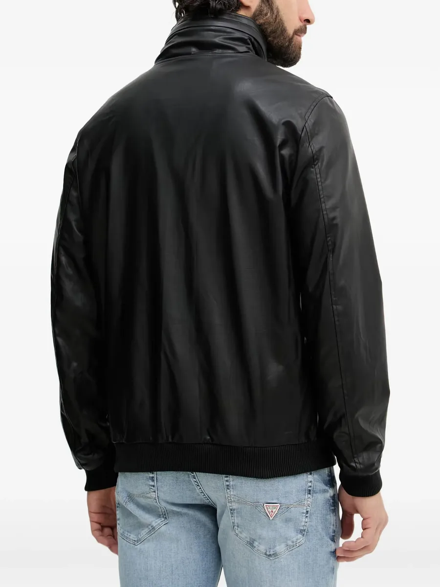 logo-plaque zip-up jacket 3
