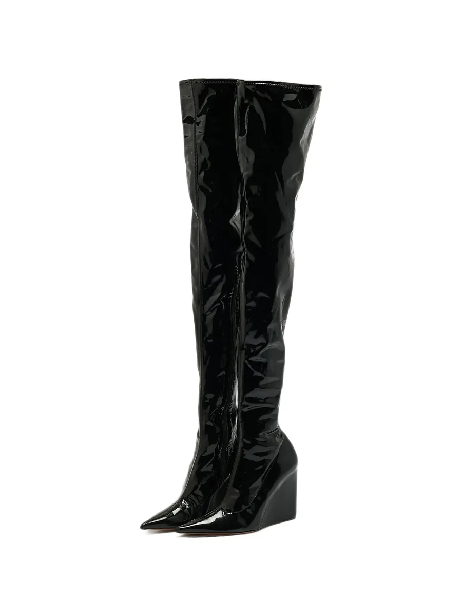 over-the-knee wedge boots 2
