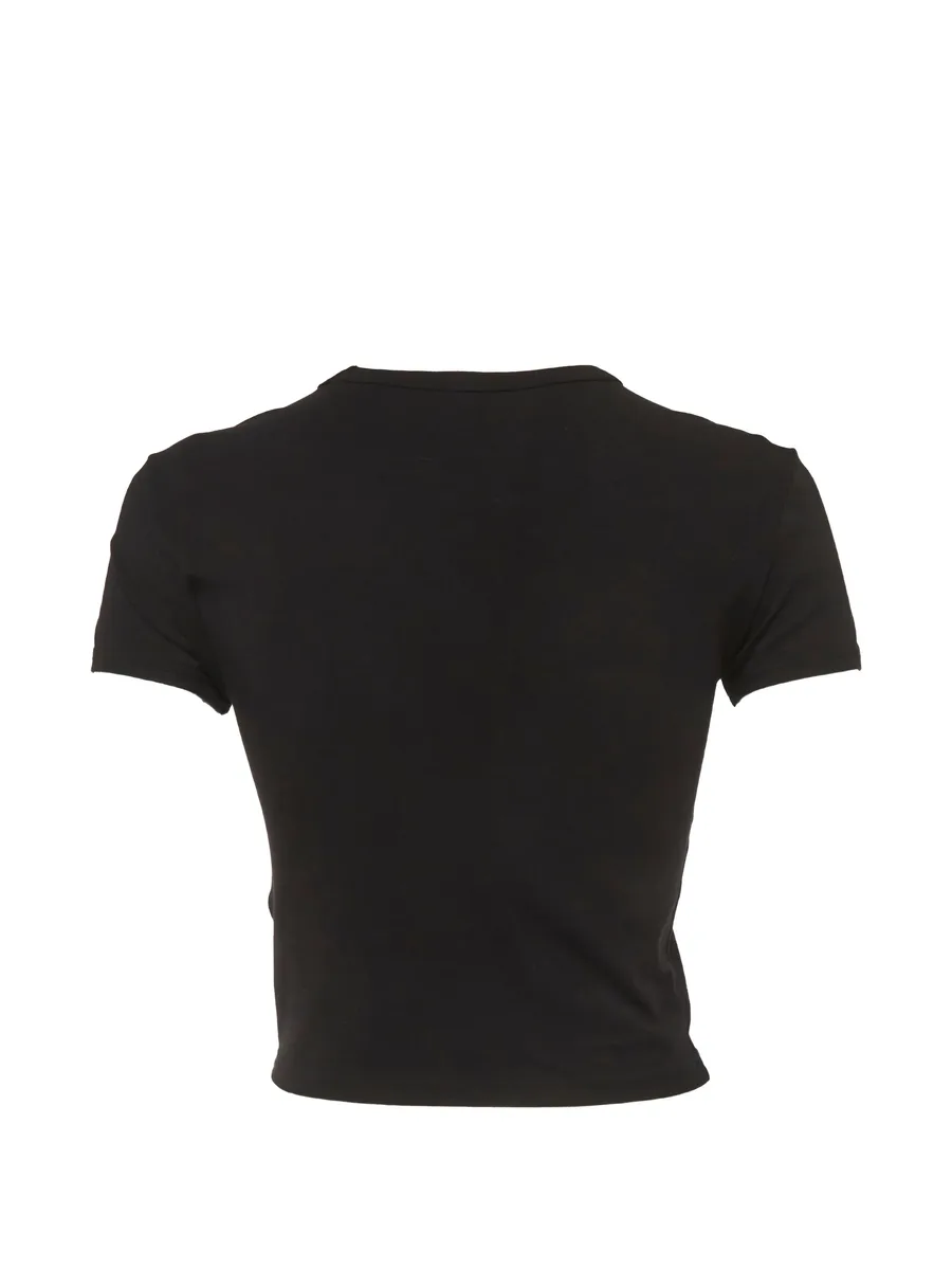 embellished logo T-shirt 2