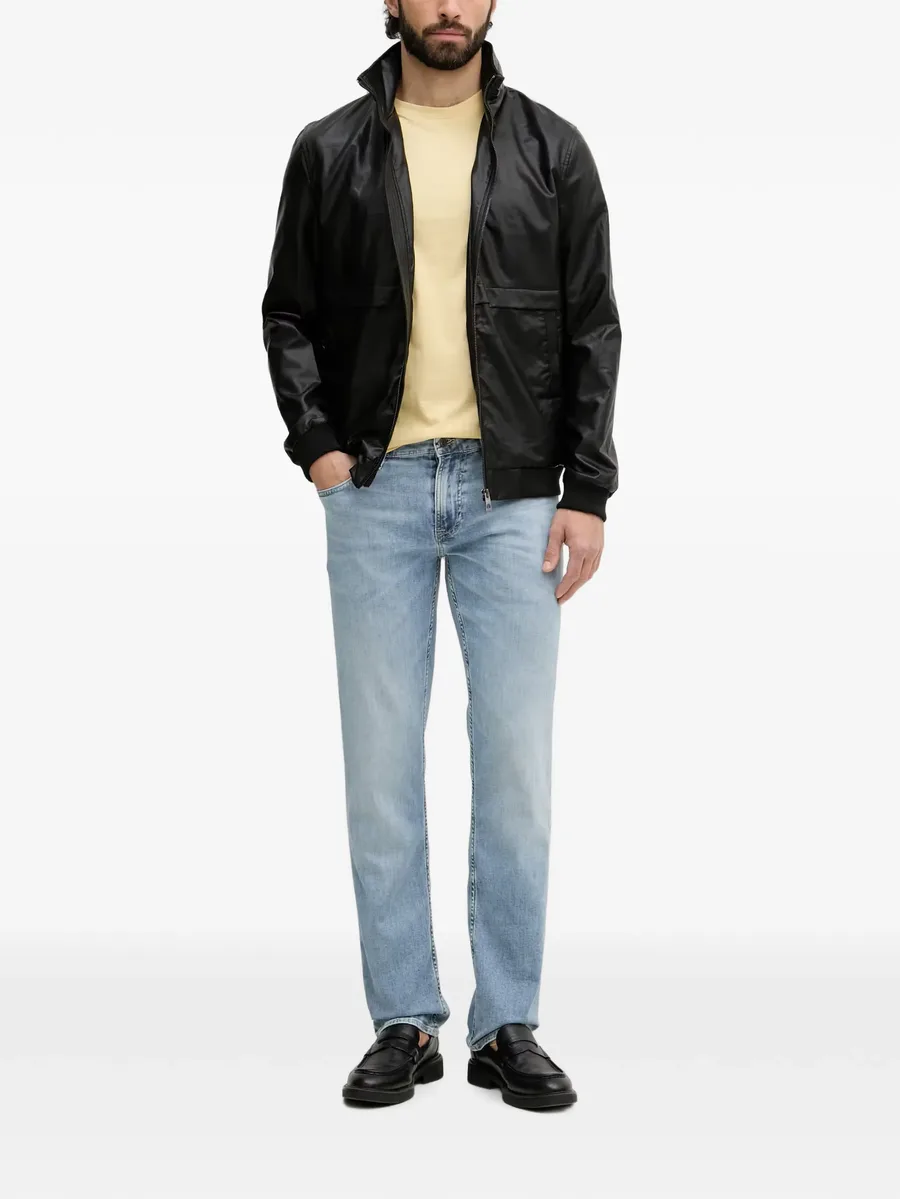 logo-plaque zip-up jacket 2