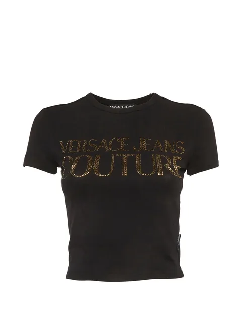 embellished logo T-shirt