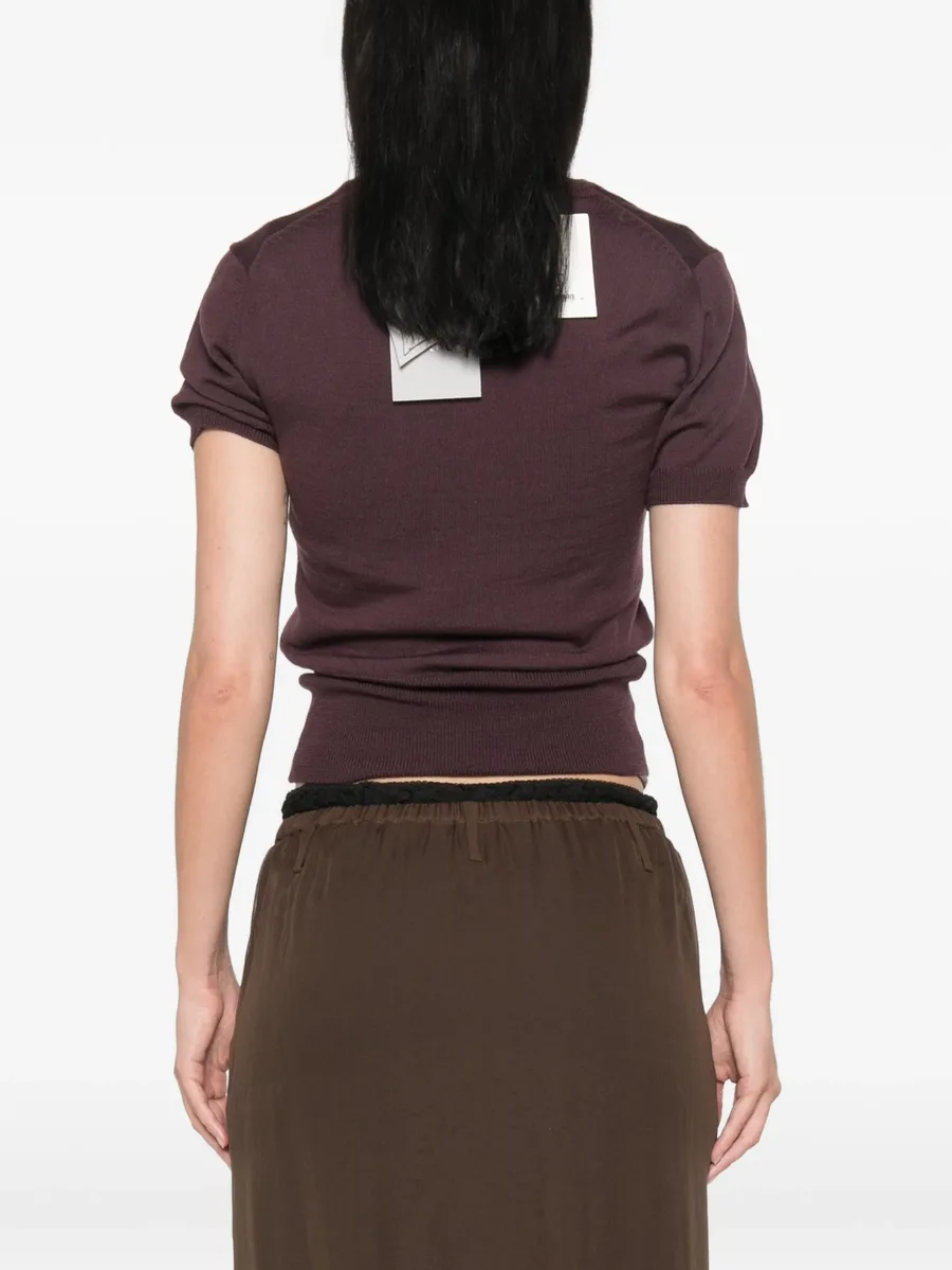lace-trim Rock skirt 4