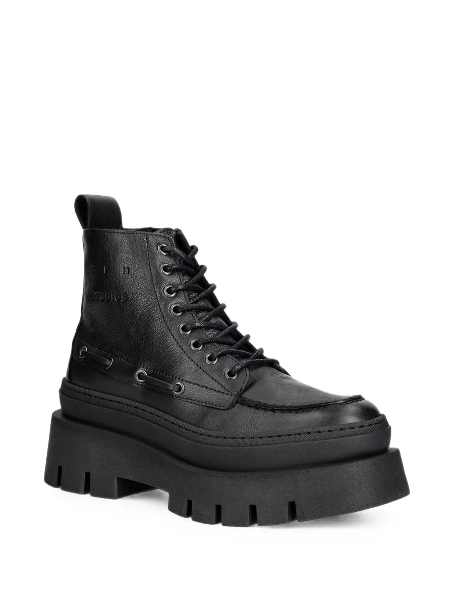 CPH697 lace-up platform boots 2