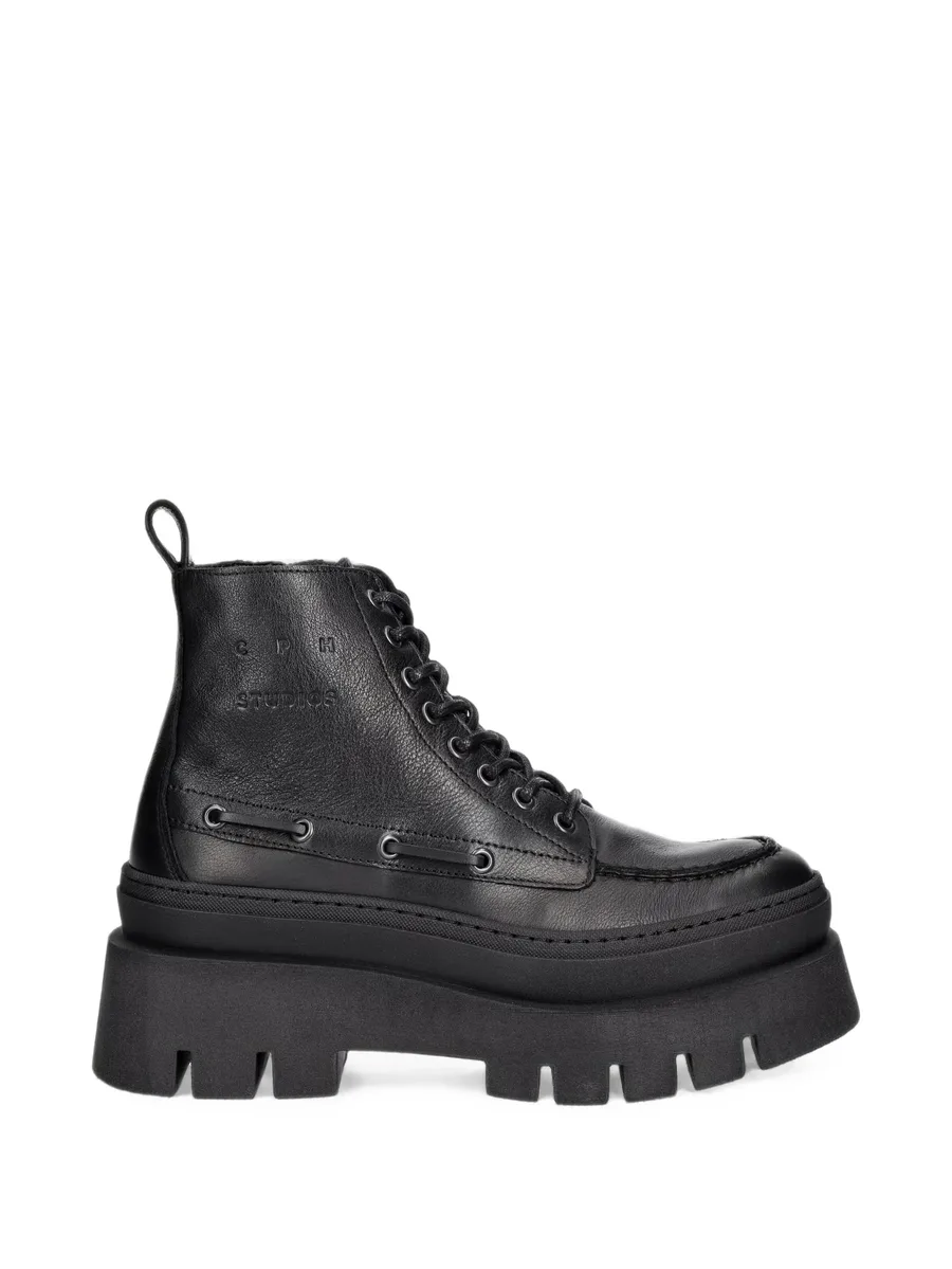 CPH697 lace-up platform boots 1