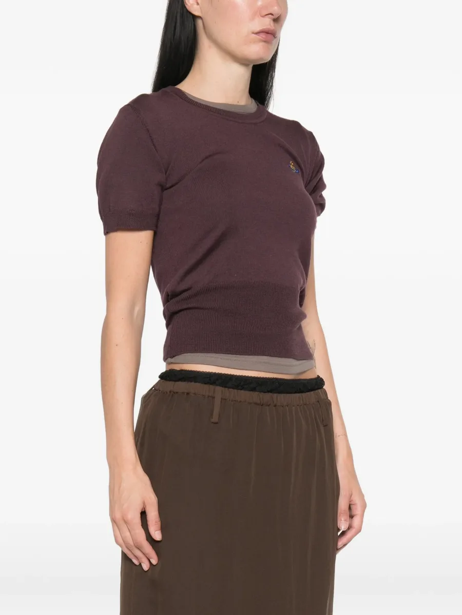 lace-trim Rock skirt 3