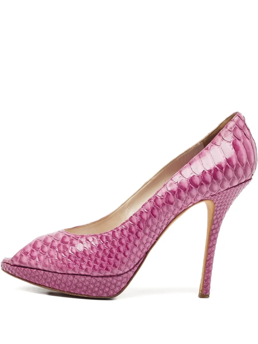 туфли Miss Dior 110 с открытым носком 2
