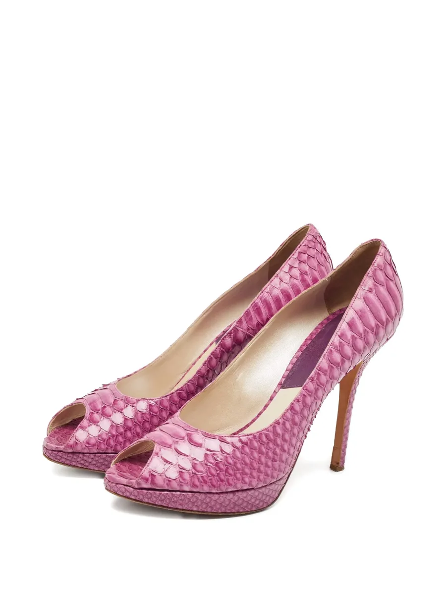 туфли Miss Dior 110 с открытым носком 3