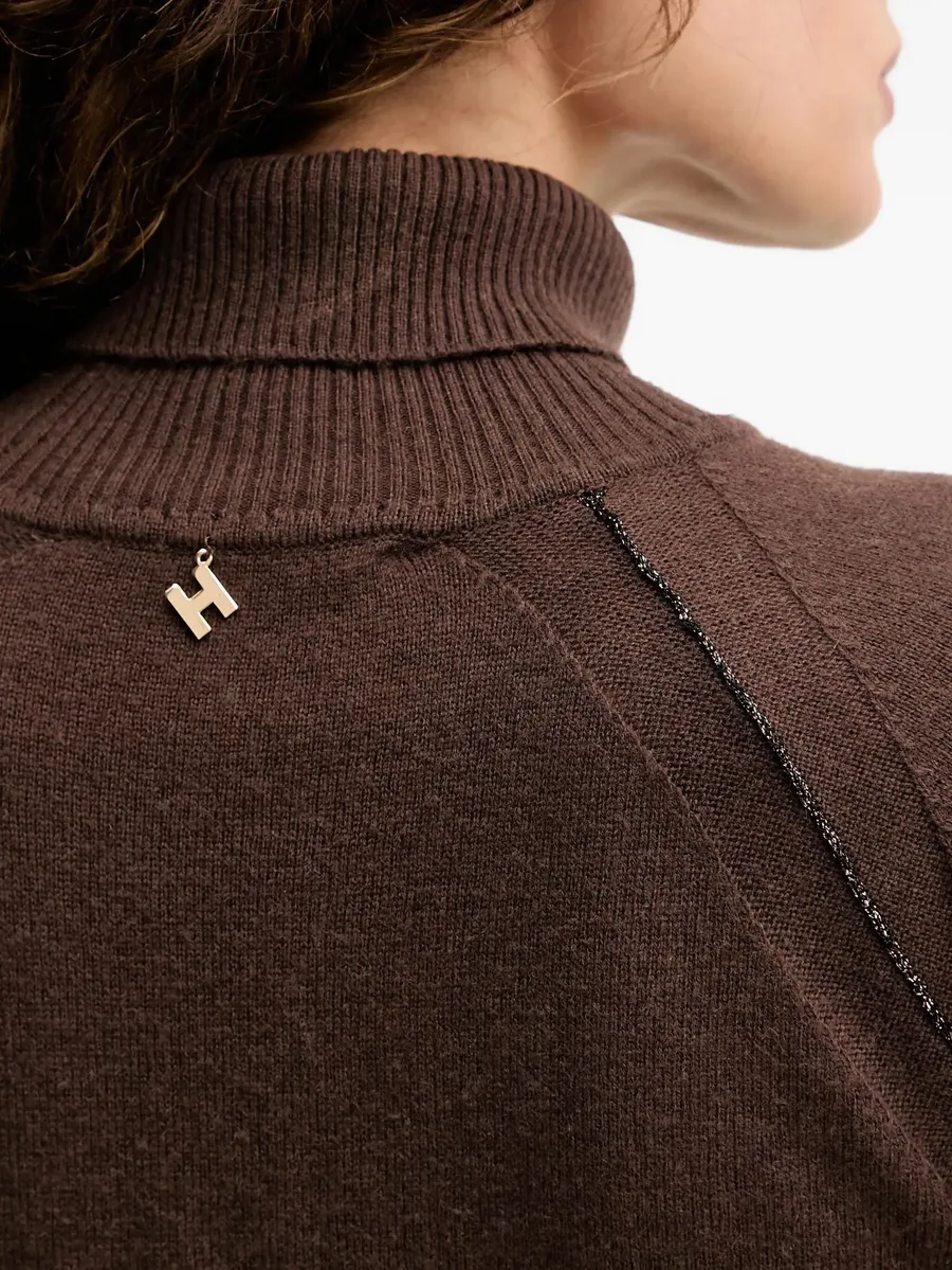 roll-neck embellished sweater 10