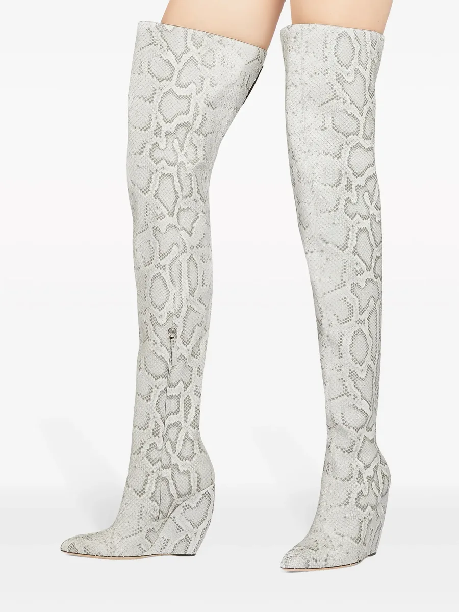 Ginnyfer knee-high leather boots 10