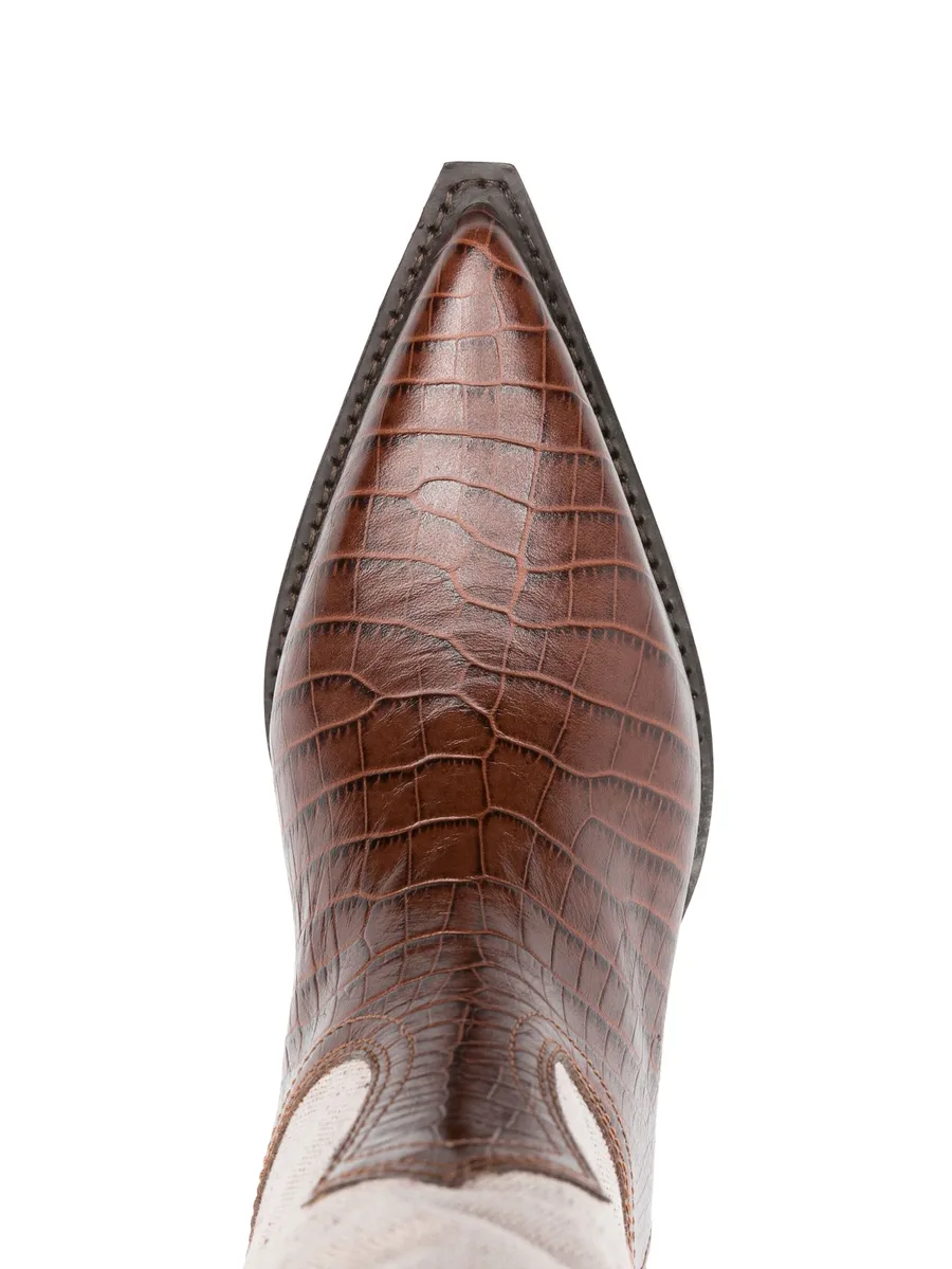 Rosario 60mm two-tone boots 7