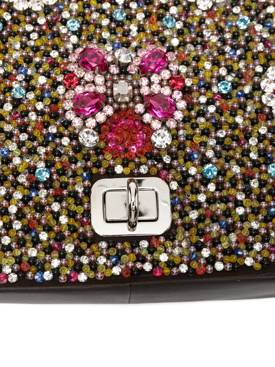 crystal-embellished shoulder bag 6