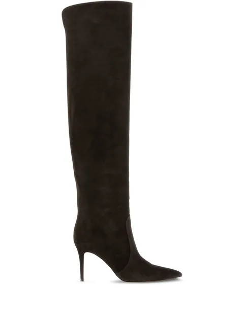 90mm Hansen suede boots