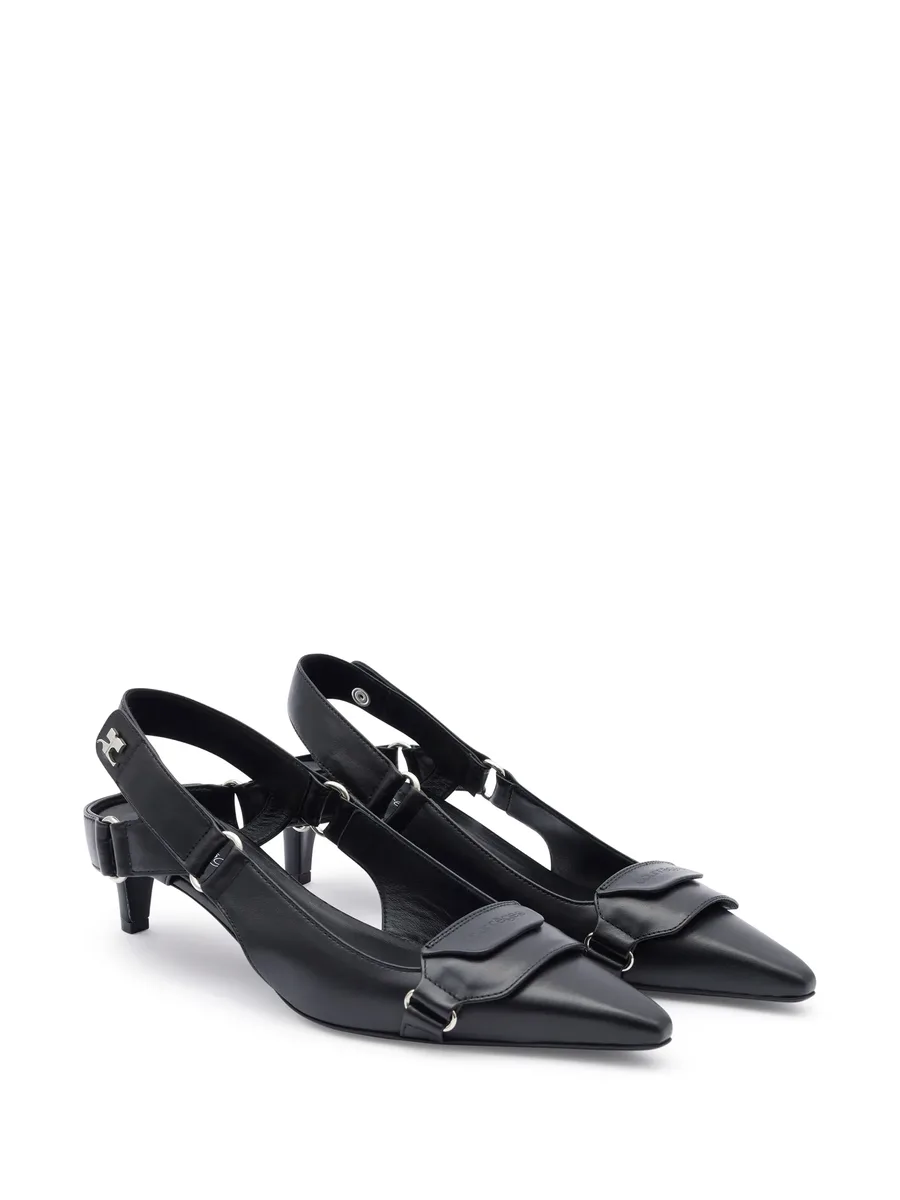 Racer leather pumps 2