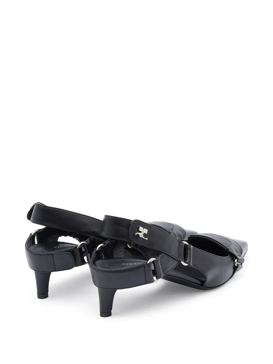 Racer leather pumps 4